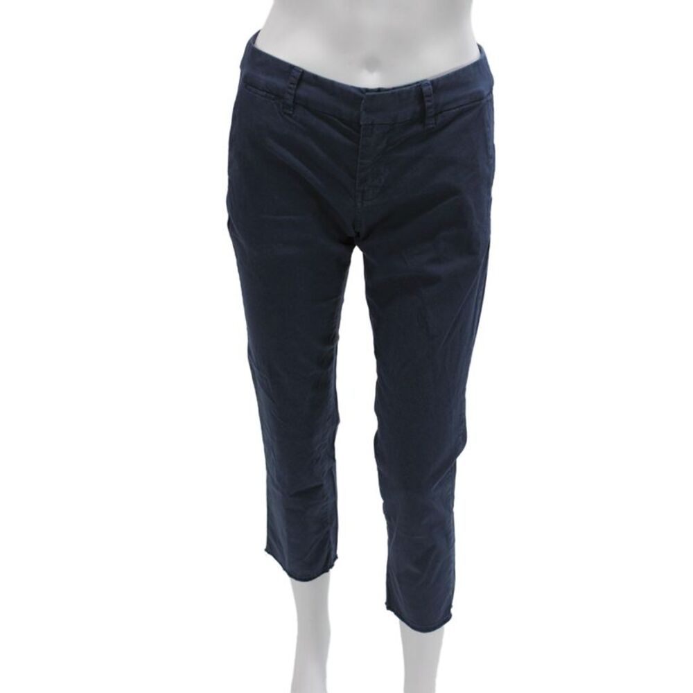 Nili Lotan Women Chino Pants Blue Cotton Size 0